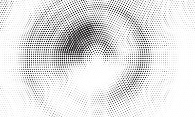 Halftone background vector, abstract backdrop design with two tone pattern and copy space for edit your content