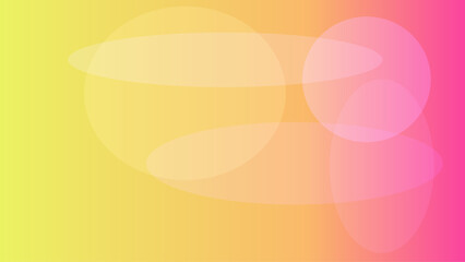 Abstract Composition with Bright Ovals and Gentle Gradients
