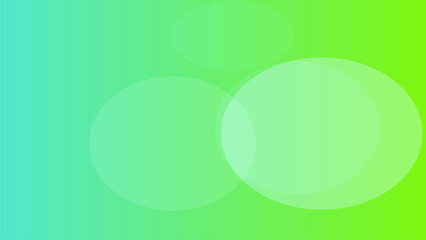 Colorful Abstract Art with Glowing Ovals on a Vibrant Gradient