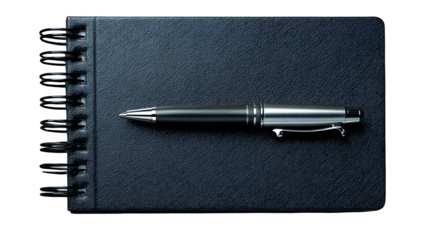 notebook and pen