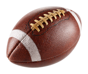 Football game action sports field competition isolated on transparent background