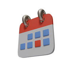 3D Calendar Icon PNG image