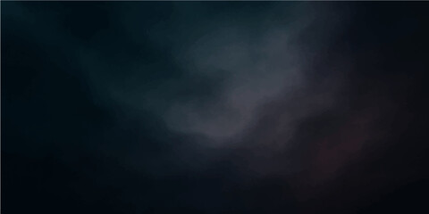 A mesmerizing abstract background loop of swirling blue smoke and dark clouds with a light ray texture creates a surreal night sky