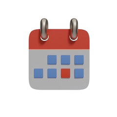 3D Calendar Icon PNG image