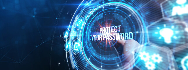 Secure internet access and personal information security. PROTECT YOUR PASSWORD.