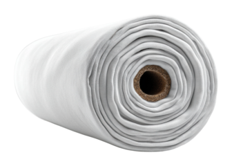 Fabric roll for craft projects textile store product isolated on transparent background