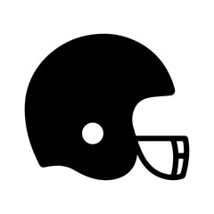 American football helmet with transparent background
