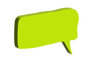 3d speech bubble Blank empty message box Textbox frame for banners, price tags, stickers, design