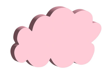 3d speech bubble Blank empty message box Textbox frame for banners, price tags, stickers, design