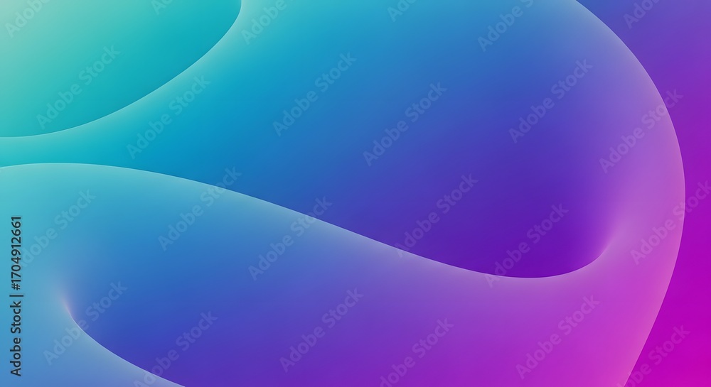 Poster soft, colorful fluid shapes with smooth gradients. abstract vibrant wallpaper and modern graphic des