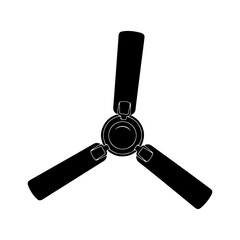Ceiling fan blades with transparent background