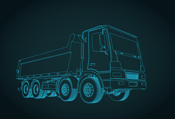 Dump truck sketch