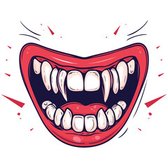 vampire dentures, dress up, halloween, festival, vector, transparent background, dentures, teeth, mouth, lips, vampire, icon, gums, monster, lip, denture