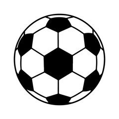 Fototapeta premium Classic soccer ball with transparent background
