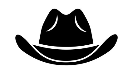 Cowboy hat with transparent background