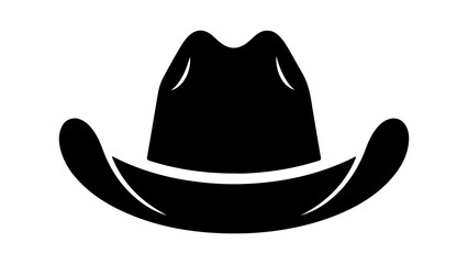 Cowboy hat with transparent background