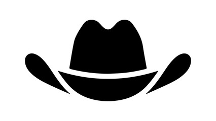 Cowboy hat with transparent background