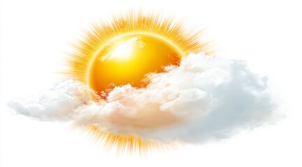 Sunny weather icon