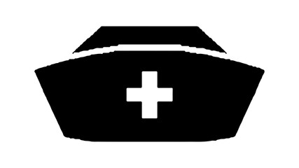 First aid kit icon with transparent background