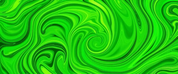 Fototapeta premium Abstract swirling green and light green spring pattern, vibrant and fresh , green spring, fresh green