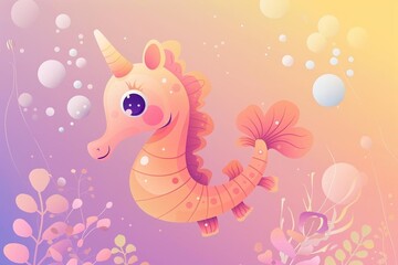 Obraz premium octopus and jellyfish