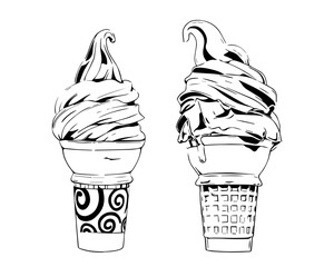 Ice cream vector
