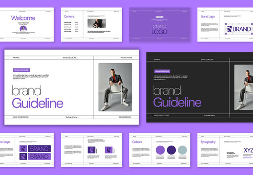 Creative Brand Guideline Presentation