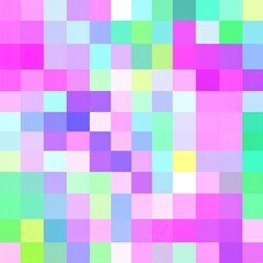 Fototapeta premium Pastel pixel art background