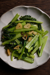 小松菜の青菜炒め