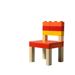 Colorful toy chair