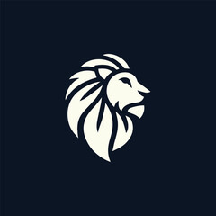 Lion leaf logo