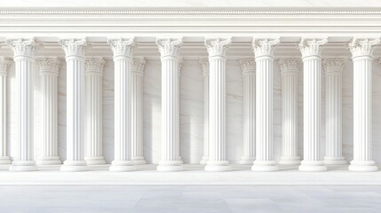 Classic columns architectural background