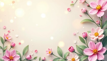 Delicate, small-scale floral print on light background, pattern, art