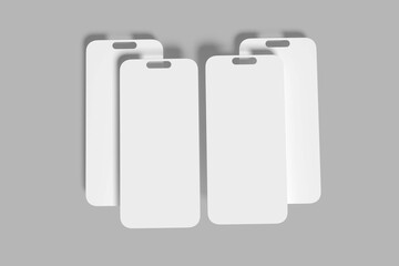 App Screen Mockup Design Blank