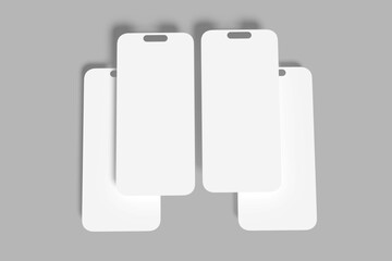 App Screen Mockup Design Blank