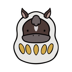 ダルマ　達磨　素材