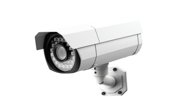 Modern security camera provides peace of mind and protection for your home or business