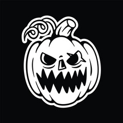 Hand-Sketched Jack O’ Lantern Doodle for Halloween Fun