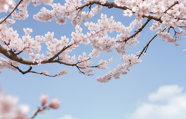 "Cherry Blossom Tree in Full Bloom", "Beautiful Sakura Flowers on a Spring Day", "Blooming Sakura Tree &ndash; Symbol of Spring in Japan", "Elegant Pink Cherry Blossoms on Branches", "Sakura Tree with Delic
