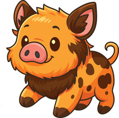 Chibi Piglet - 05 for Farm Animal Set	