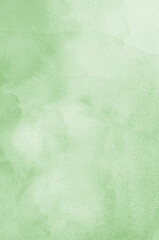 Abstract green watercolor background texture