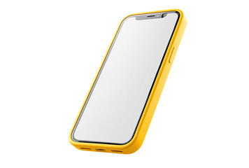 Bright yellow phone case