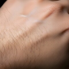 Fototapeta premium Shot of Human Skin Texture and Pores