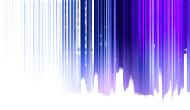 Abstract digital art, vertical streaks of color, silhouette