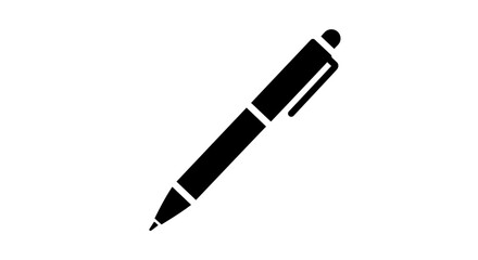 black pen icon