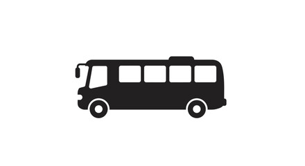 bus isolated on white background