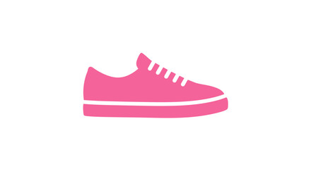 pink polish isolated on white