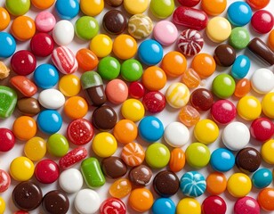 Obraz premium Delicious Multicolor Candy Treats