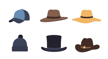 set of hats