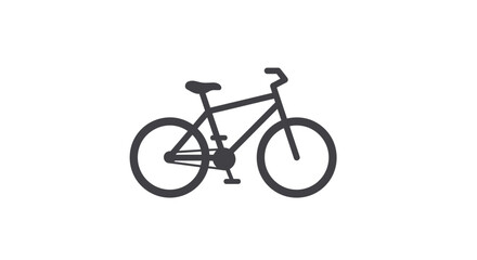 Fototapeta premium bicycle on a white background